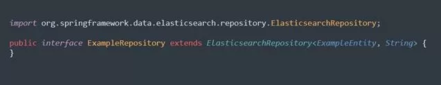 Elasticsearch-Repository implementieren